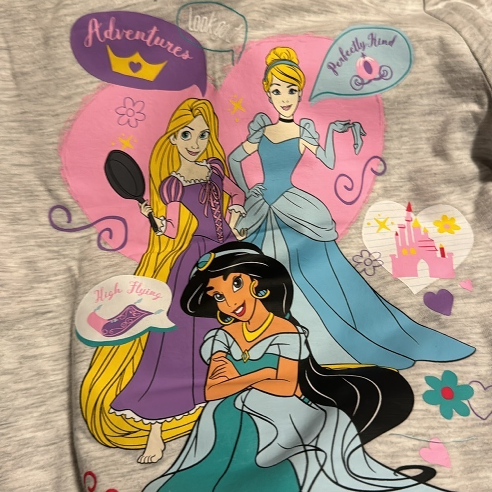 Disney Princess Kids' 4-pack Tee - Picture 9 of 9